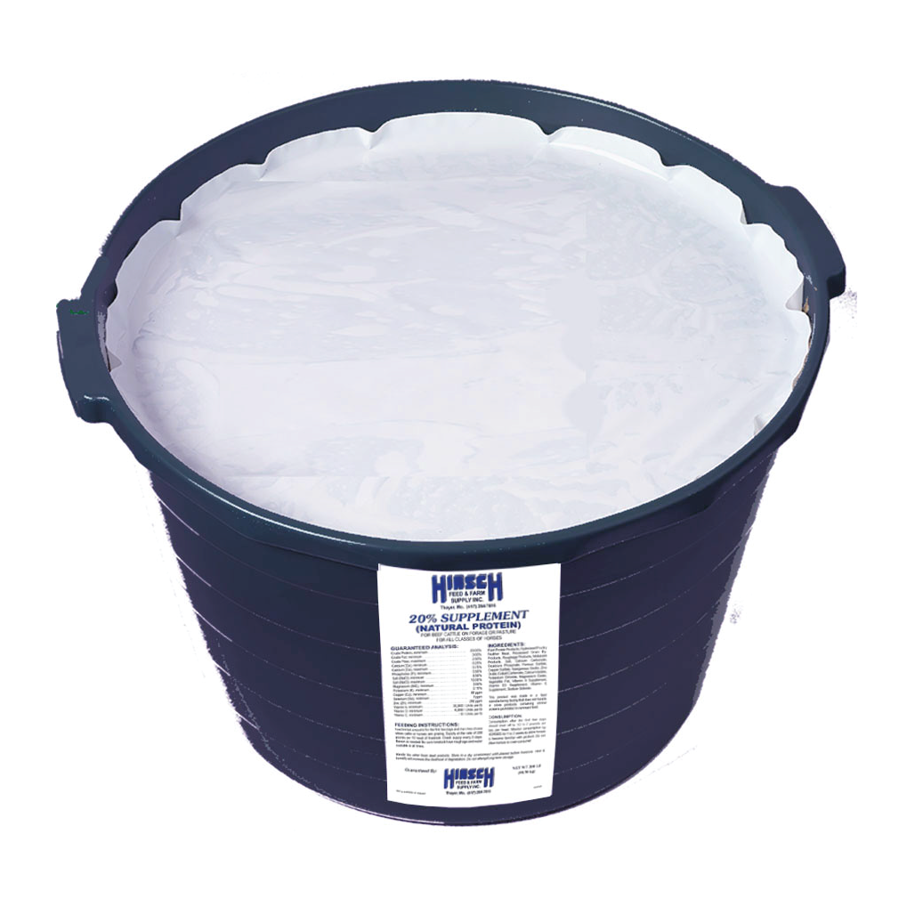 HIRSCH 20% AN TUB 200# (BLUE)