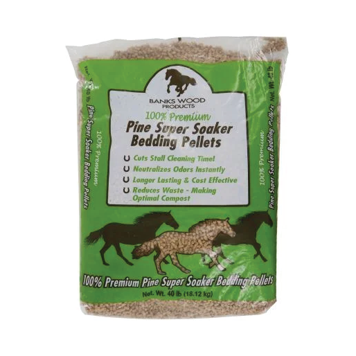 SUPER SOAKER PINE BEDDING PELLETS 40#