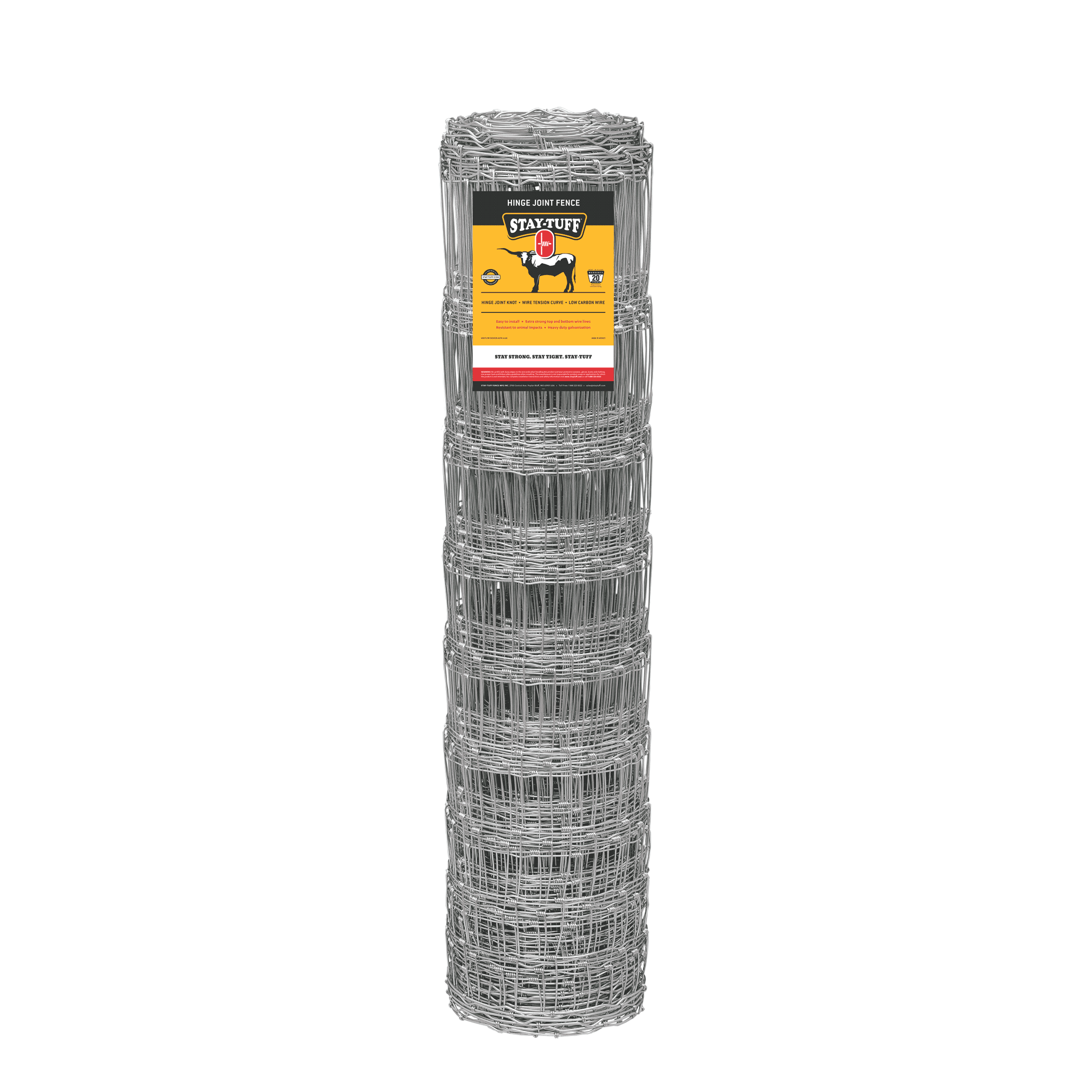 39 X 12 STAYTUFF WOVEN WIRE 12.5 GAUGE 330 FT.