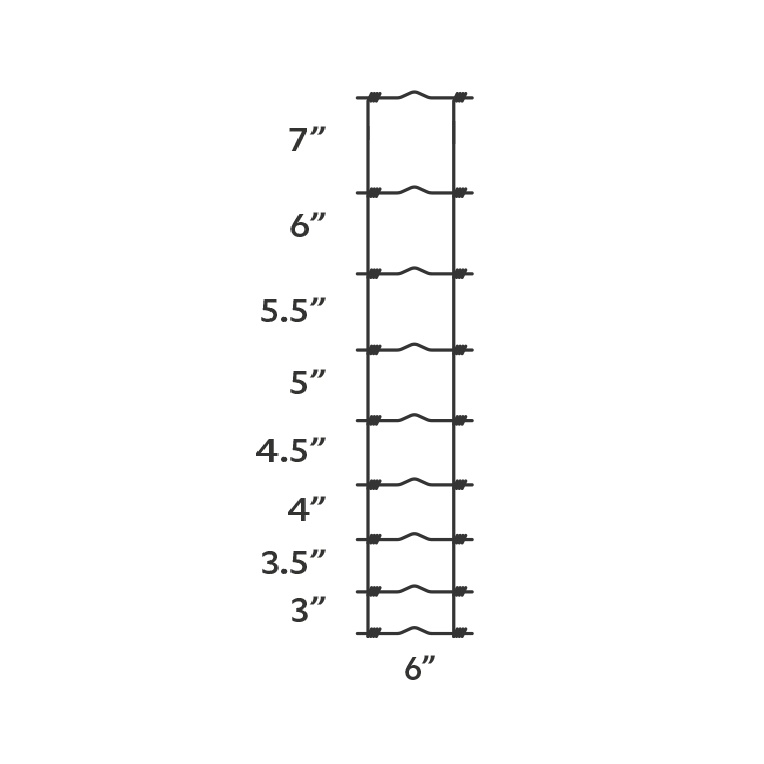 39 X 6 STAYTUFF HI-TENSILE WOVEN WIRE 14 GAUGE 330 FT.