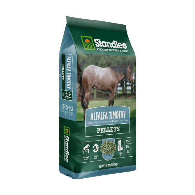 STANDLEE PREMIUM ALFALFA TIMOTHY PELLETS 40#