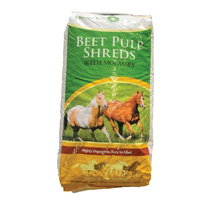 BEET PULP SHREDS WITH MOLASSES 30#