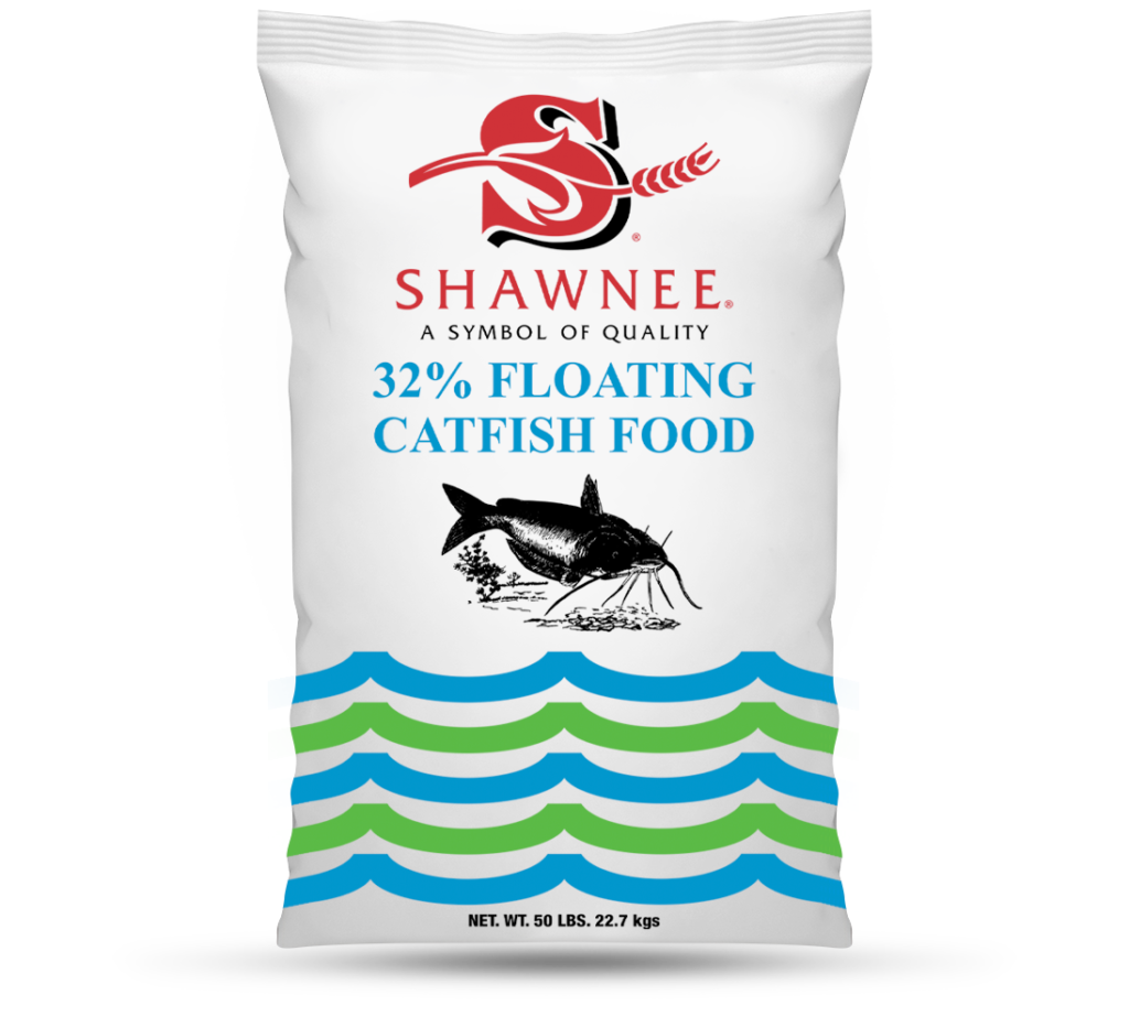 FLOATING FISH FOOD 32% 50#