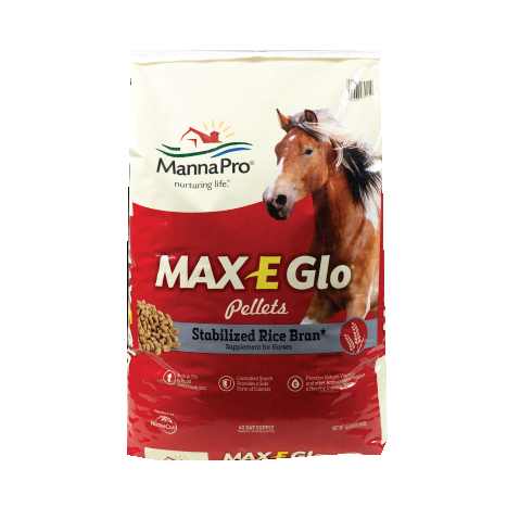 MAX-E-GLO RICE BRAN PELLET 40#