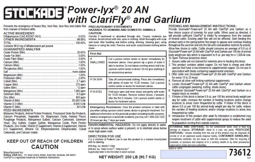 POWERLYX 20% AN WITH CLARIFLY & GARLIUM