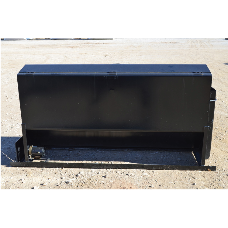 BAR 6 1000# FEED DISPENSER BLACK FOR HAY BED