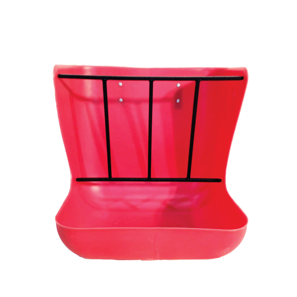 HIGH COUNTRY WALL HAY FEEDER RED