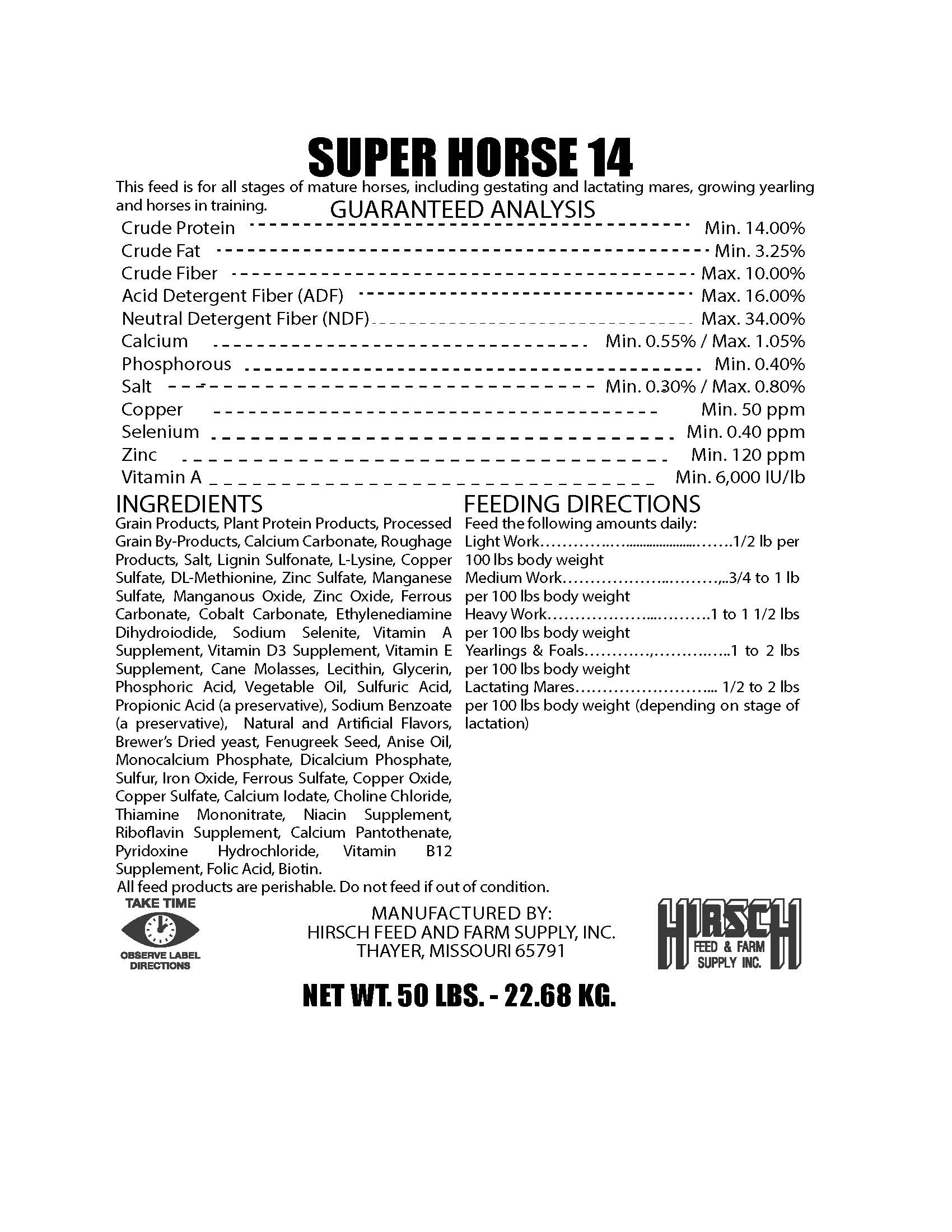 SUPERHORSE 14