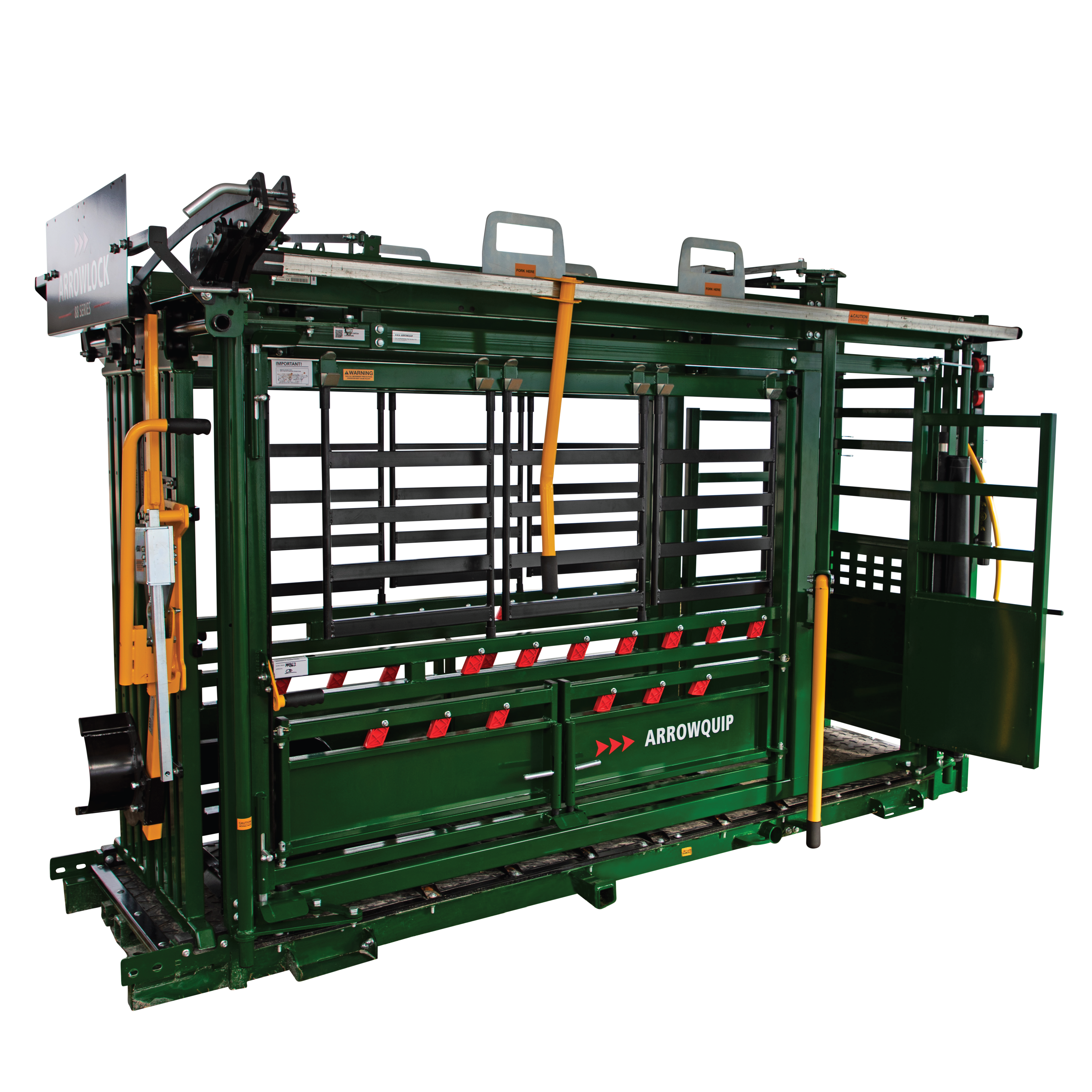 ARROWQUIP 8800 LEFT HAND CHUTE WITH PALPATION CAGE