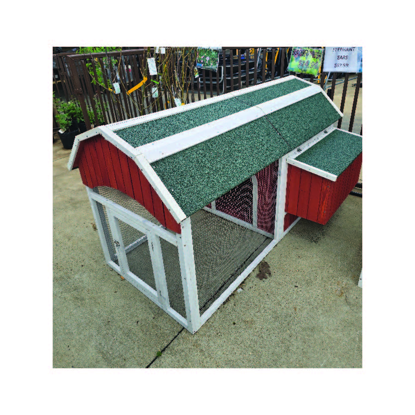 HEN HOUSE CHICKEN COOP 71" x 45" x 39"