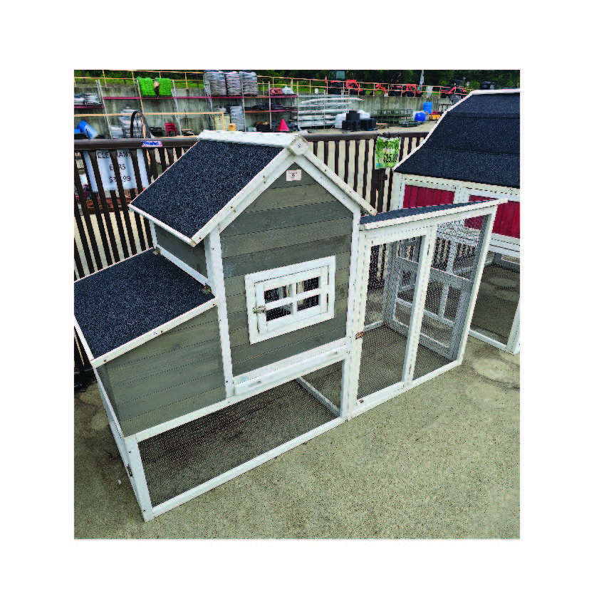 HEN HOUSE CHICKEN COOP 78" x 29" x 51"
