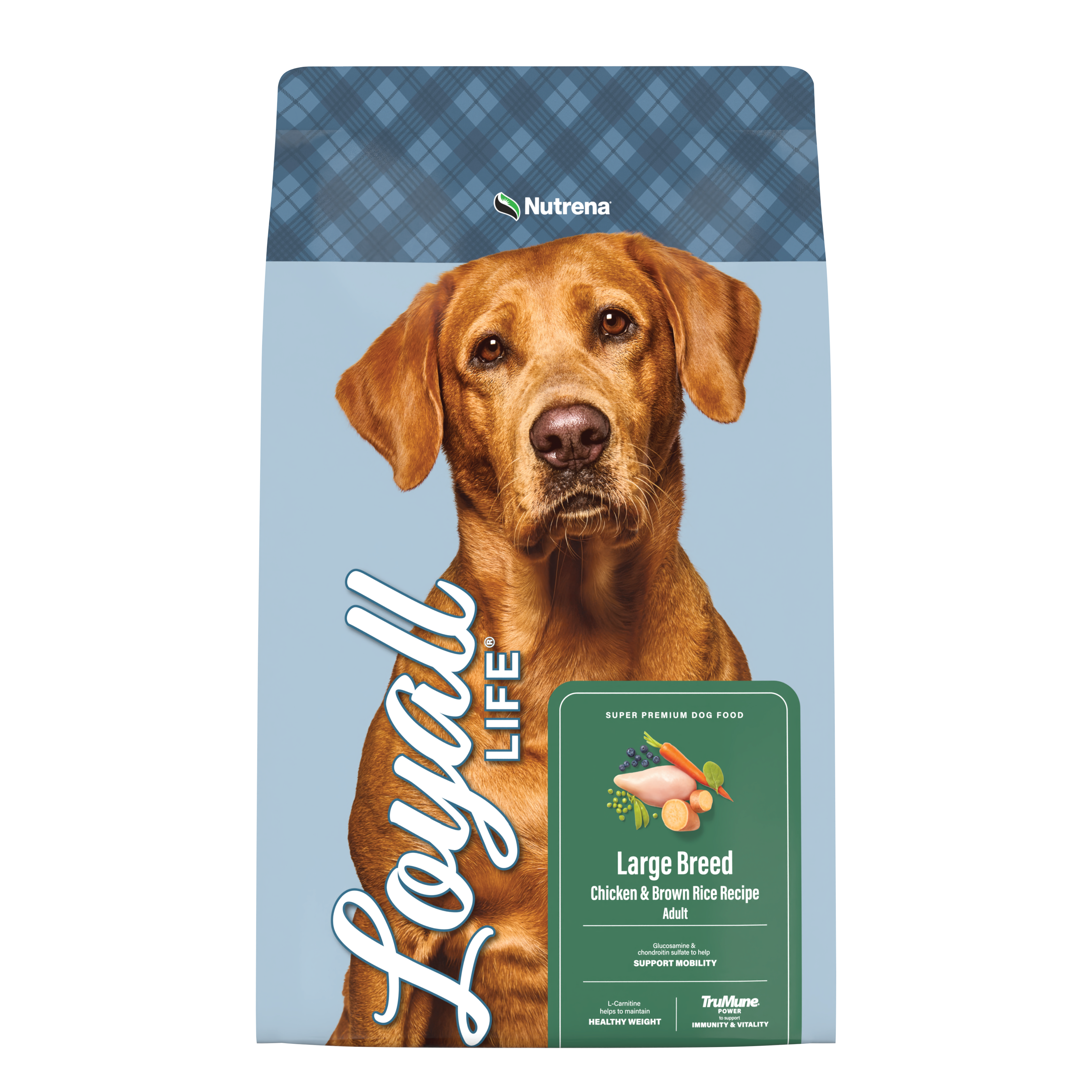 LOYALL LIFE LARGE BREED ADULT CHICKEN & BROWN RICE 40#