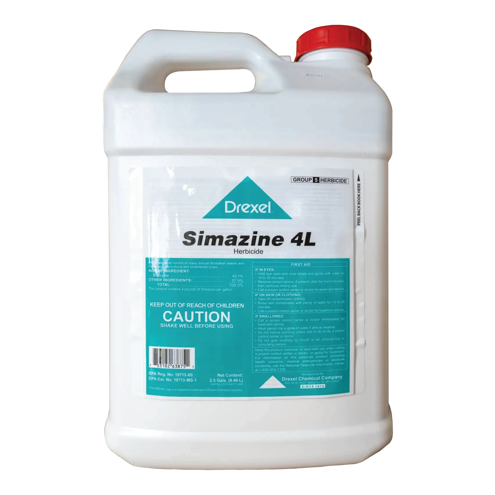 SIMAZINE 4L 2.5 GALLON