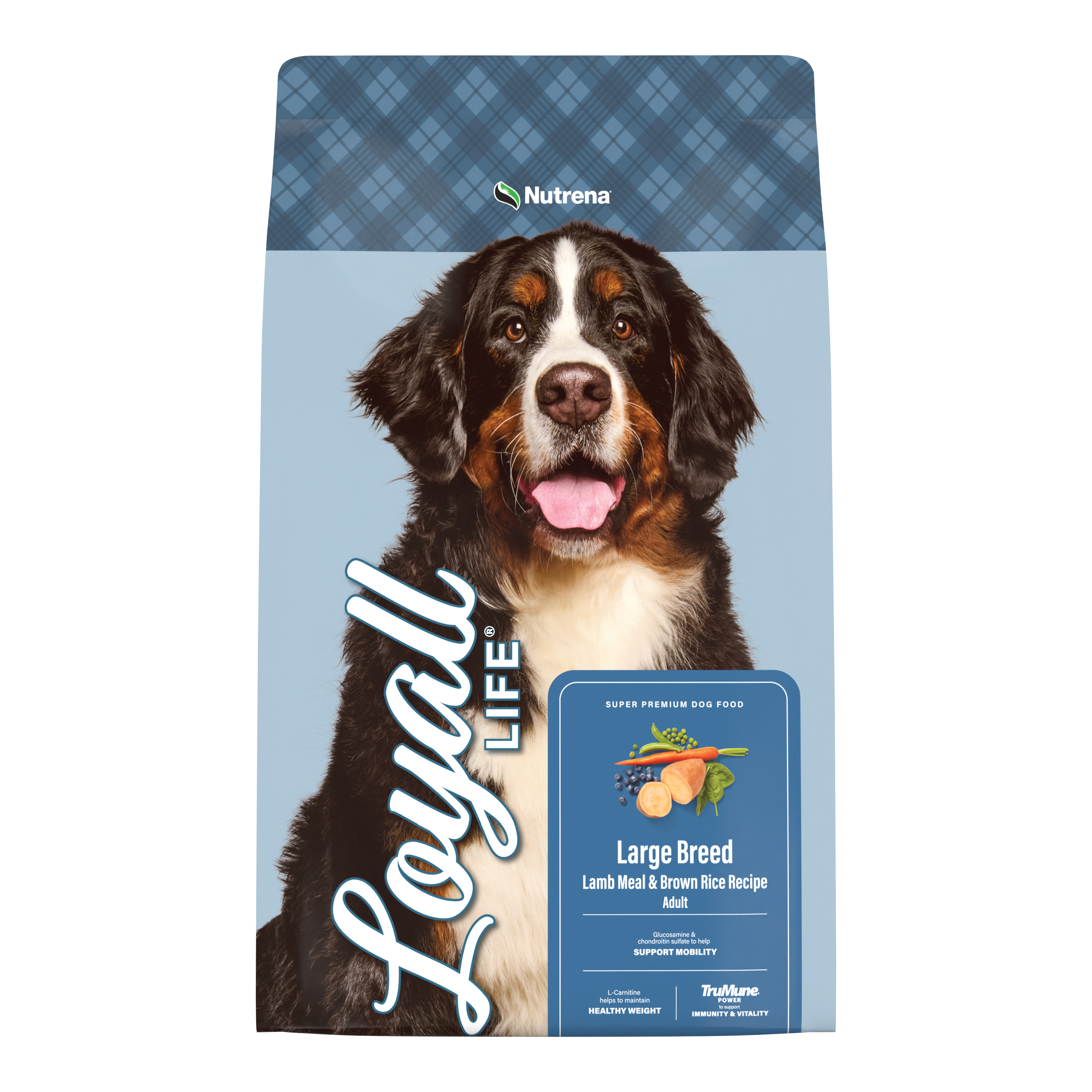 LOYALL LIFE LARGE BREED ADULT LAMB MEAL & BROWN RICE 40#