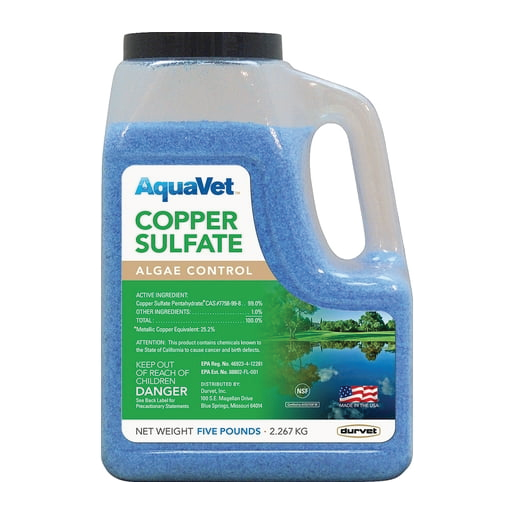 AQUAVET COPPER SULFATE ALGAE CONTROL 5#