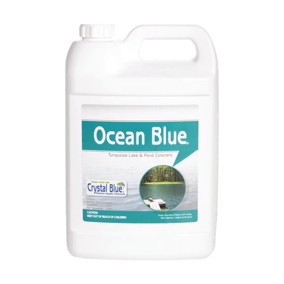 CRYSTAL BLUE OCEAN BLUE POND DYE 1 GALLON