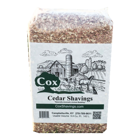 CEDAR SHAVINGS 5 CU FT
