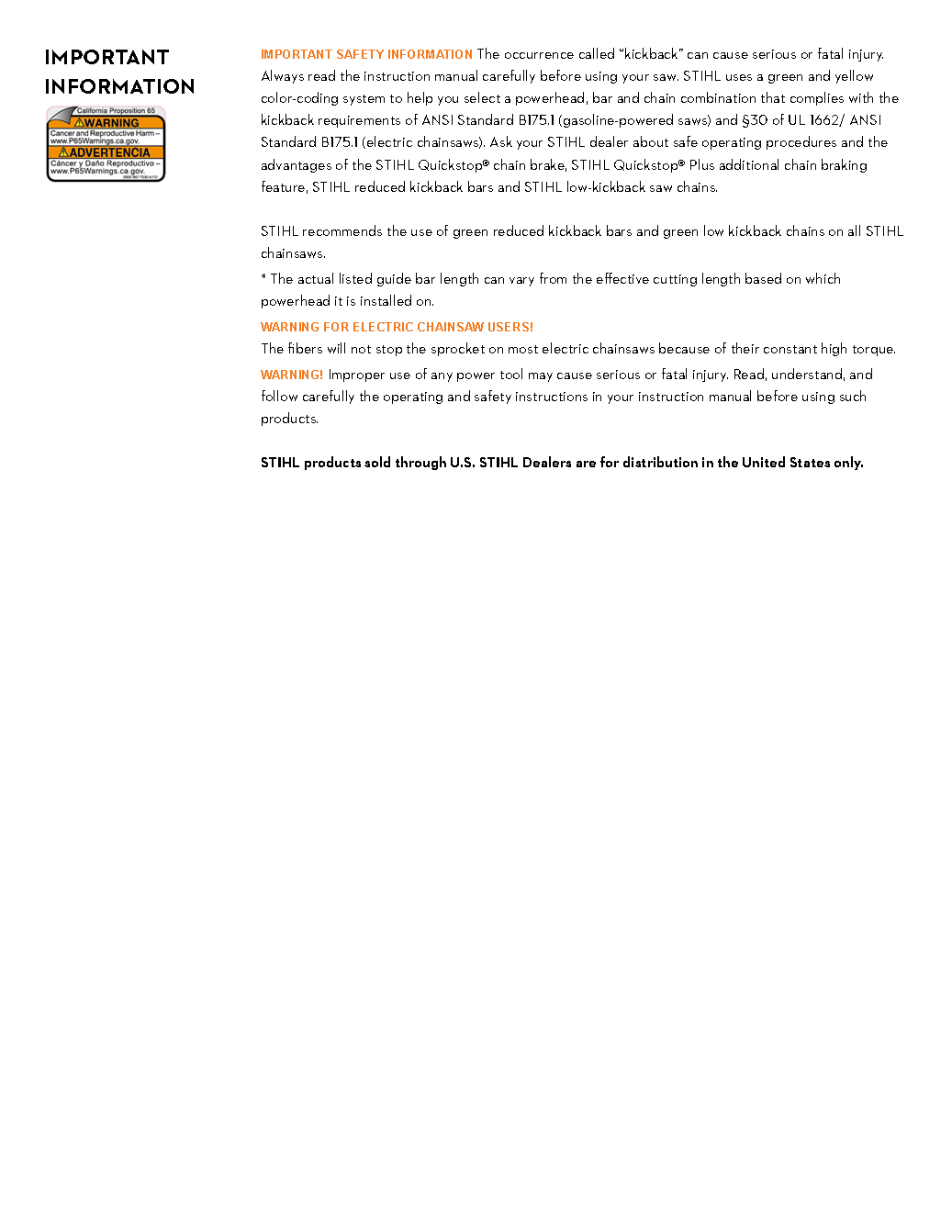 STIHL 12\'\' MSA 70 LITH-ION CHAINSAW SET