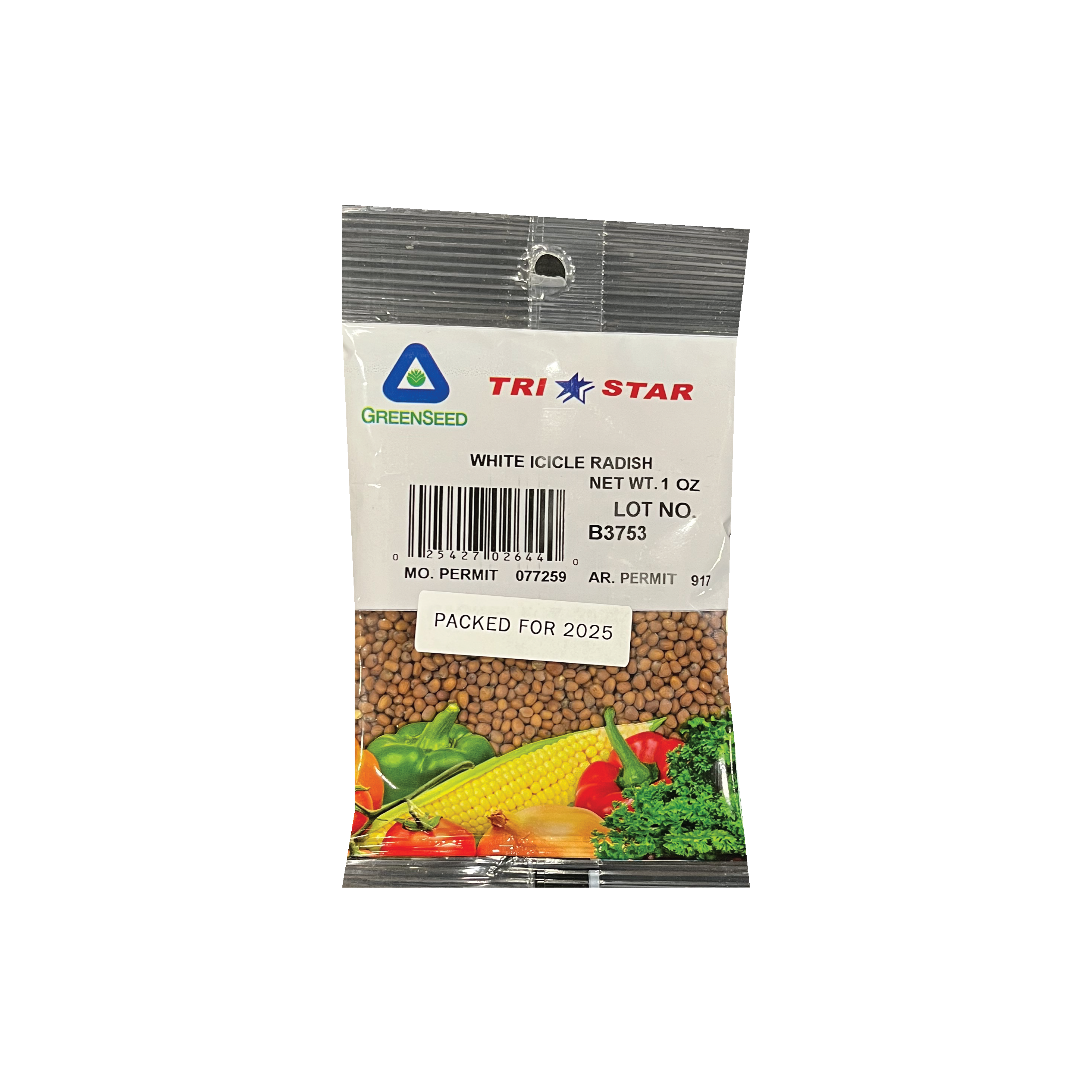 WHITE ICICLE RADISH SEED 1 OZ