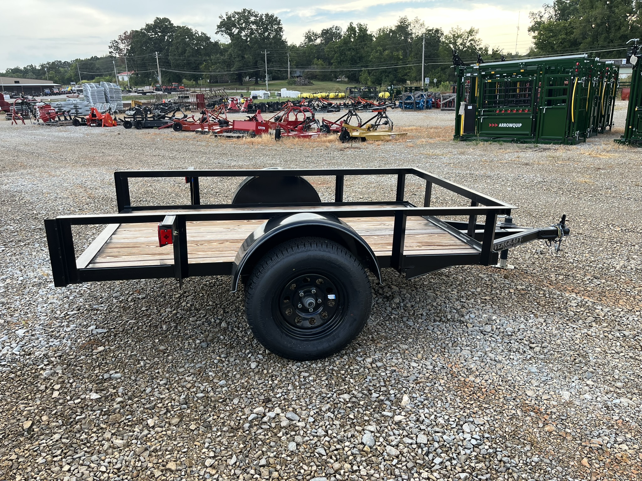 RIVERCRAFT 5'X8' TILT TRAILER