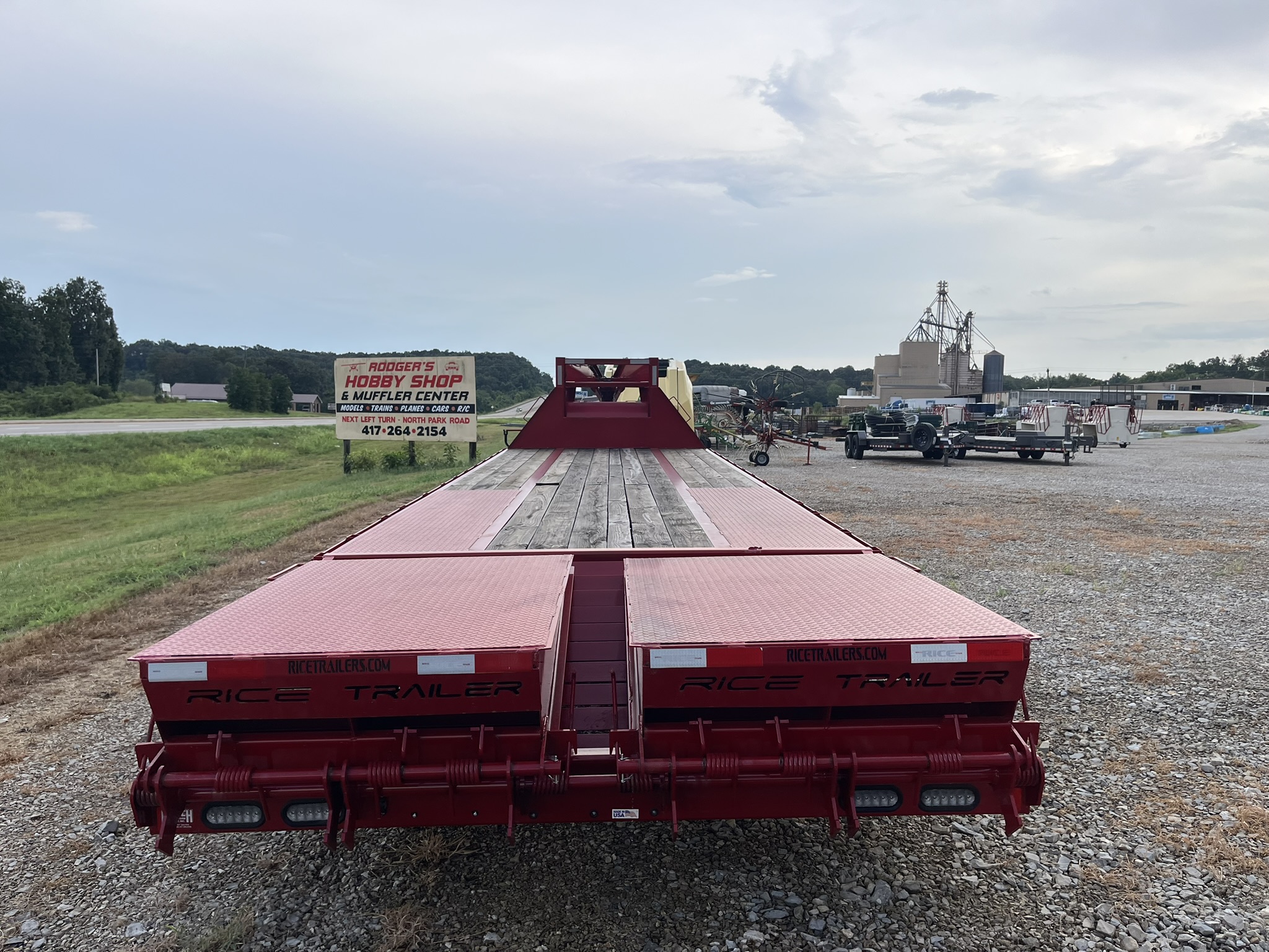 RICE 30\' DECKOVER TRAILER