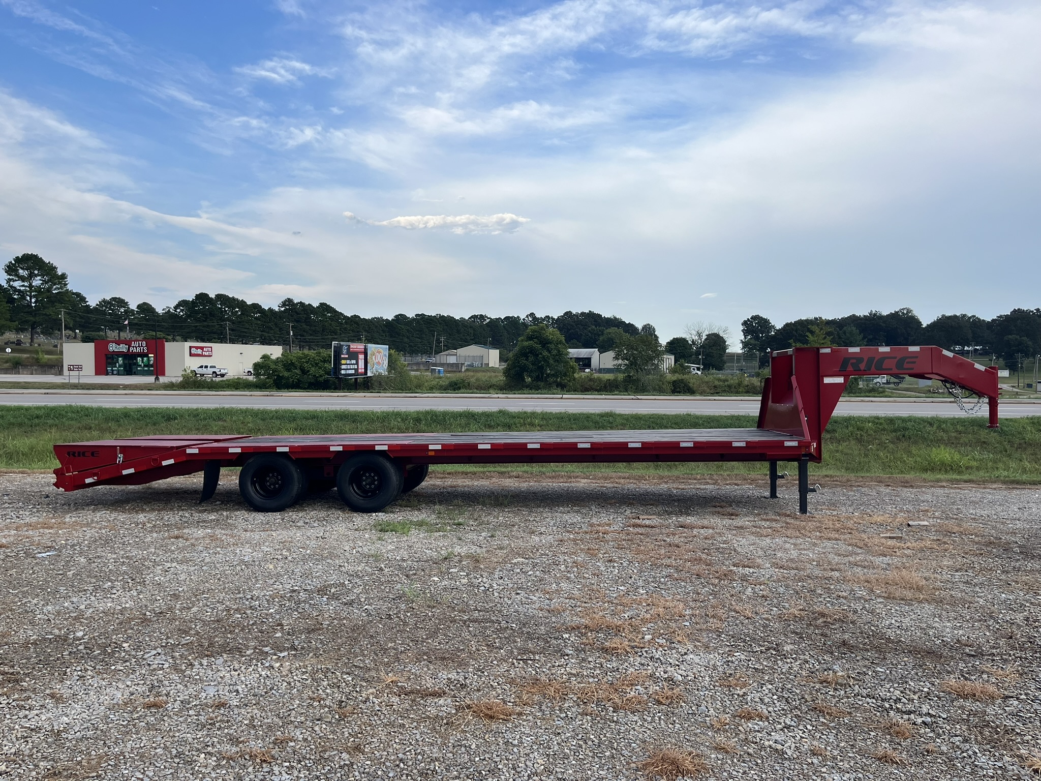 RICE 30\' DECKOVER TRAILER