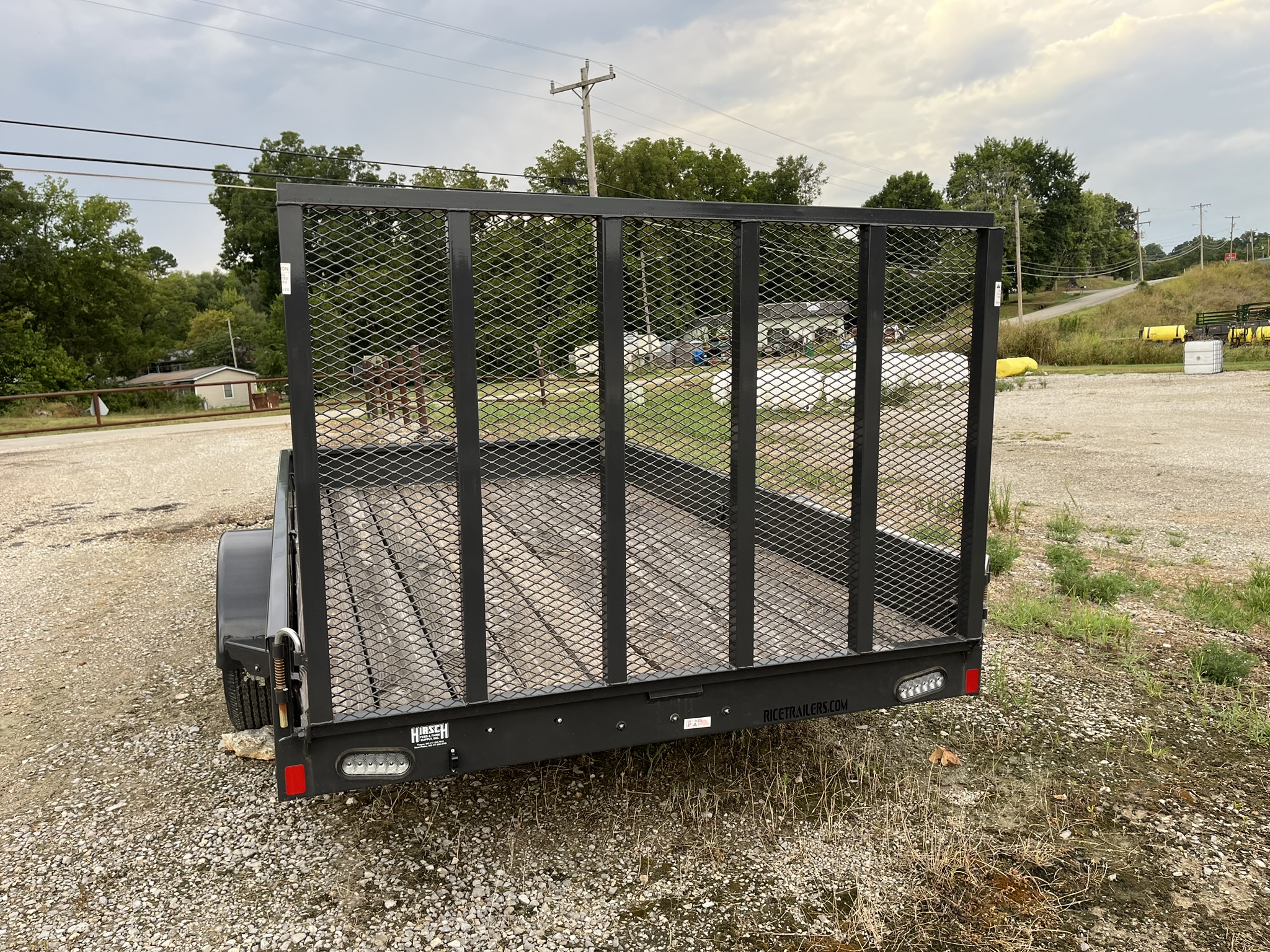 RICE 12\' STEALTH TRAILER