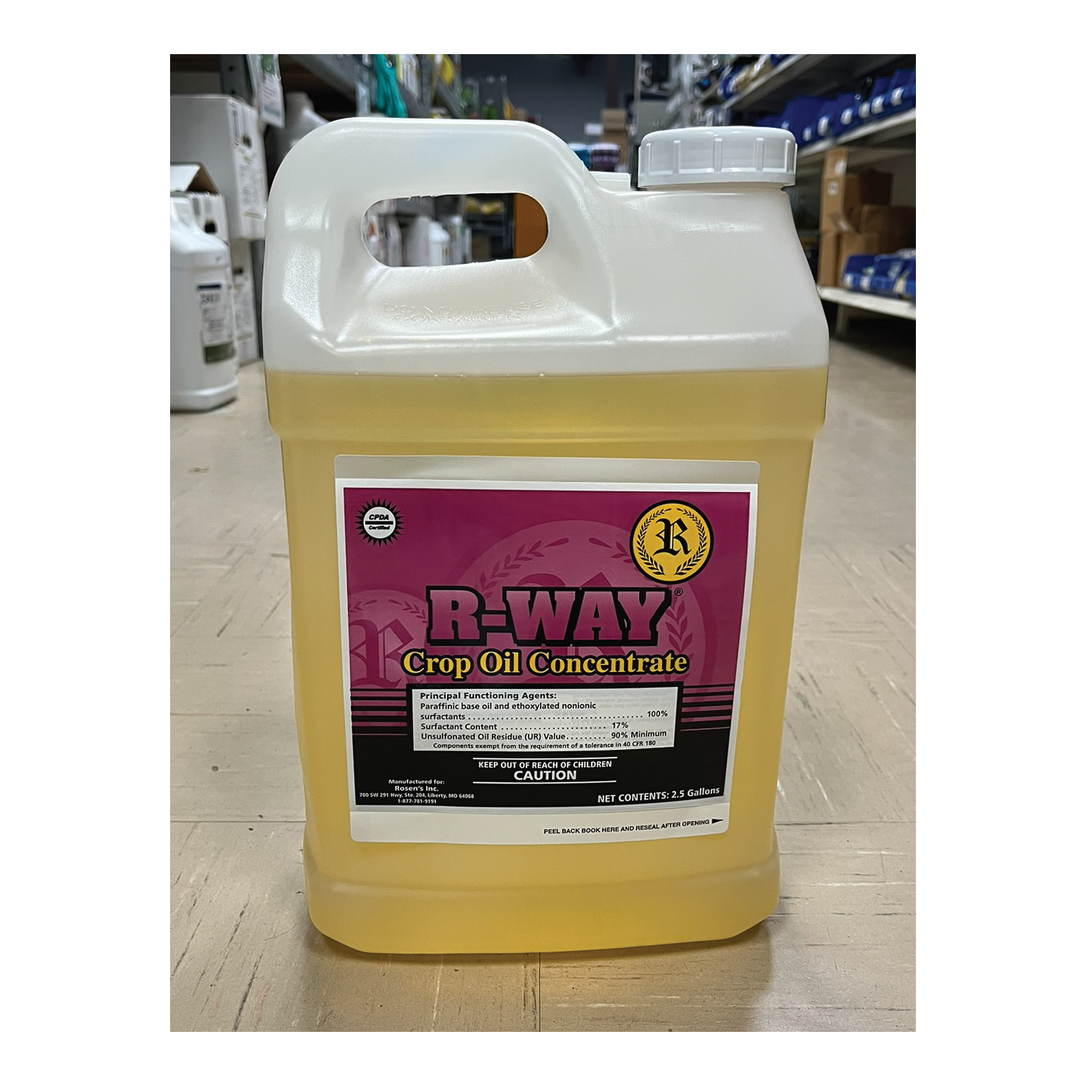R-WAY CROP OIL CONCENTRATE 2.5 GALLON