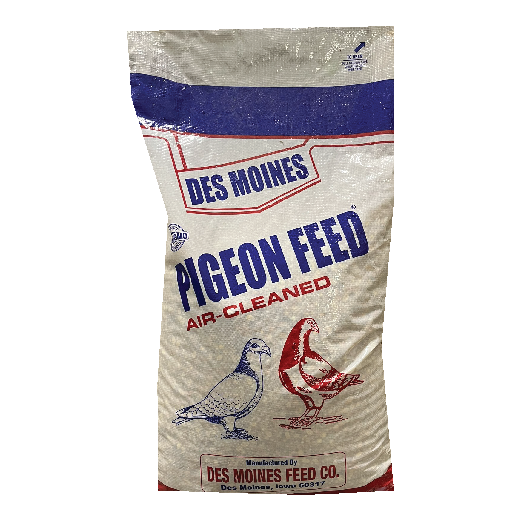 DES MOINES PIGEON REGULAR 12% 50#