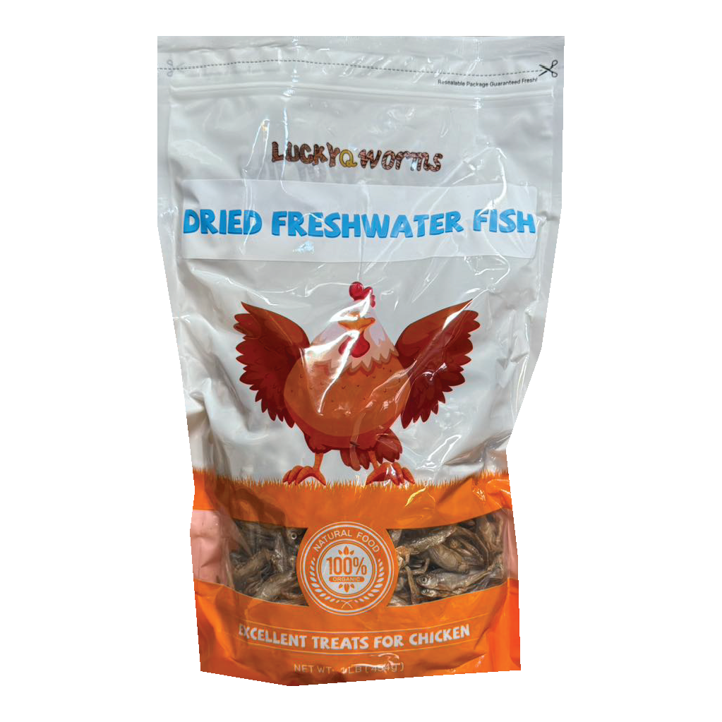 LUCKYQ 1LB DRIED FRESHWATER FISH