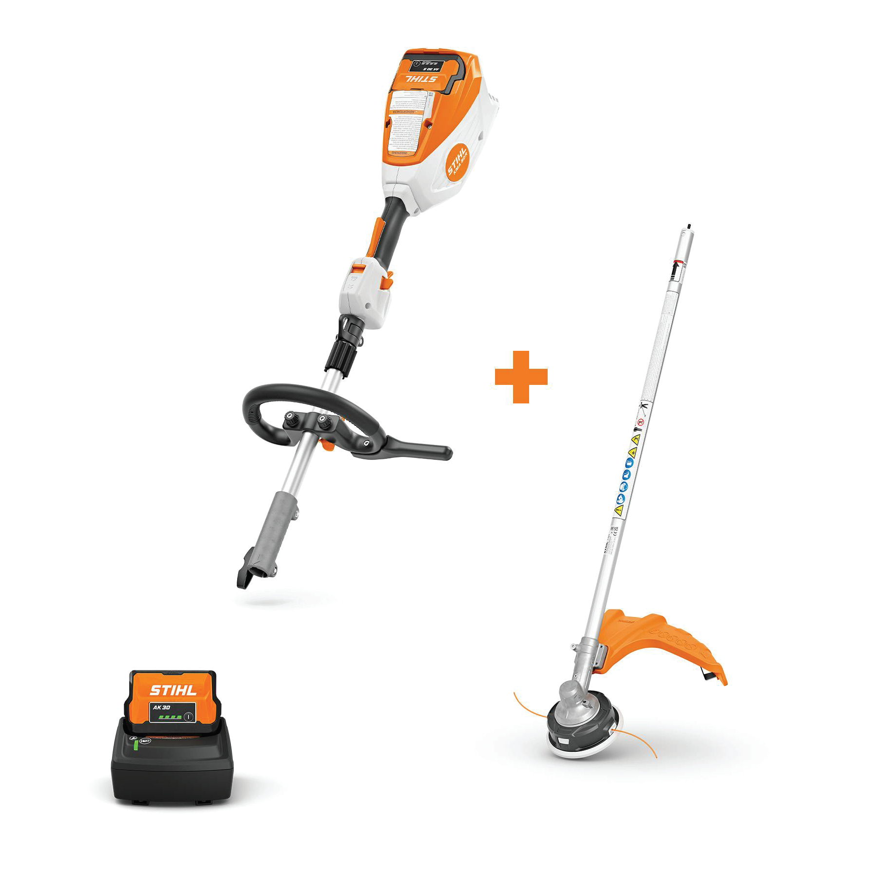 STIHL LITH-ION KMA 80 KOMBI SET