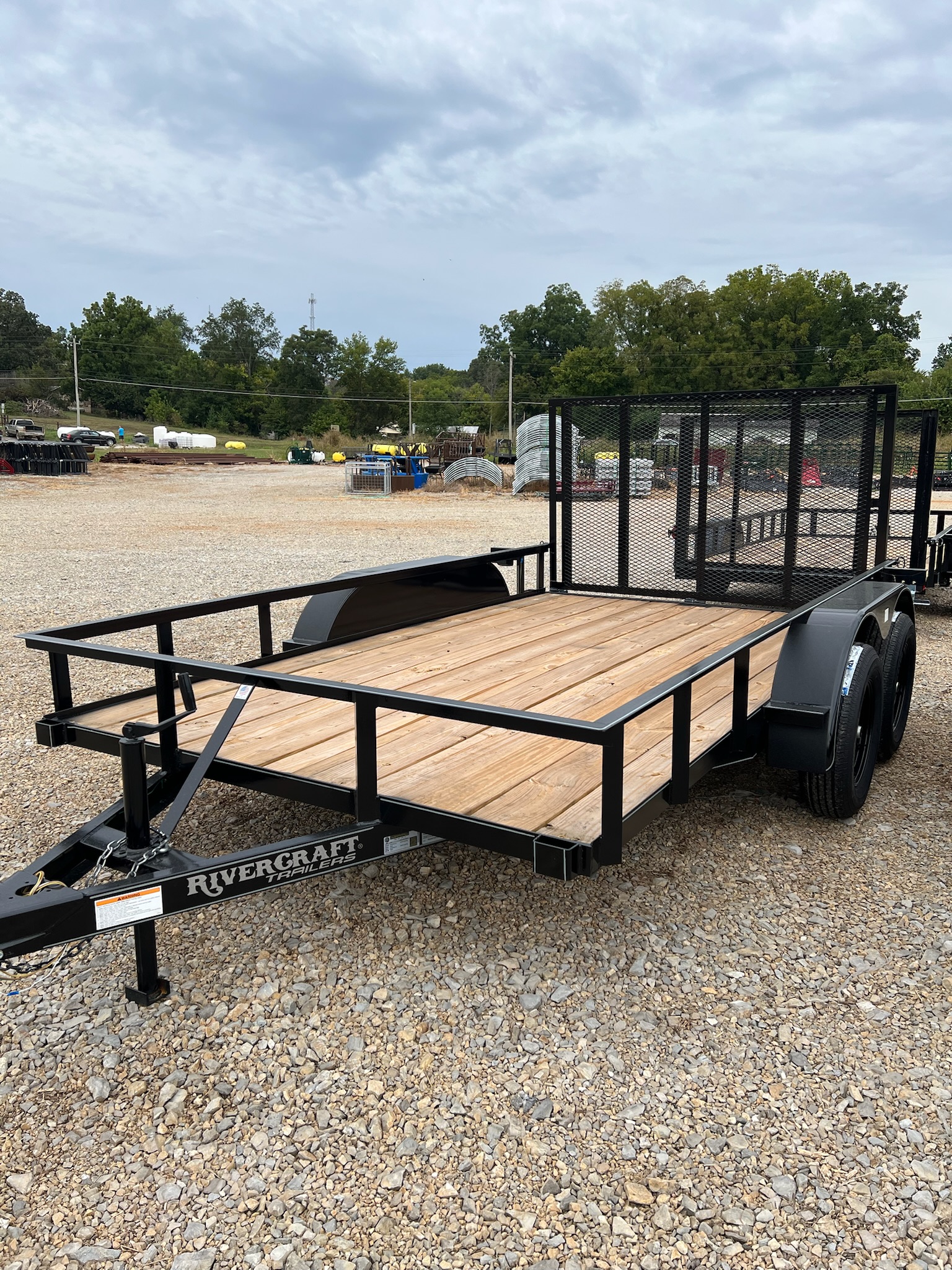 RIVERCRAFT 82\" X 12\' UTILITY TRAILER