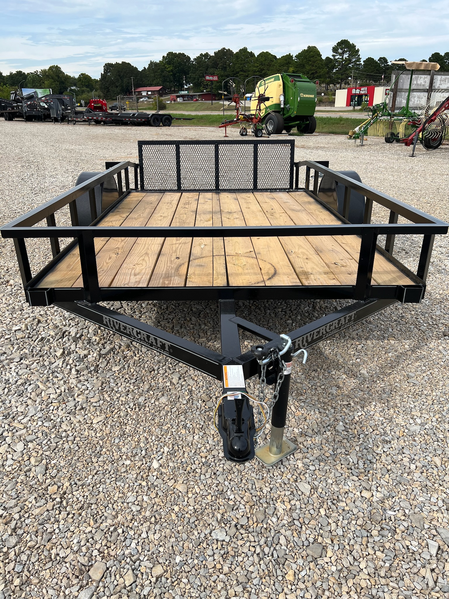 RIVERCRAFT 76\" X 12\' DOVETAIL TRAILER