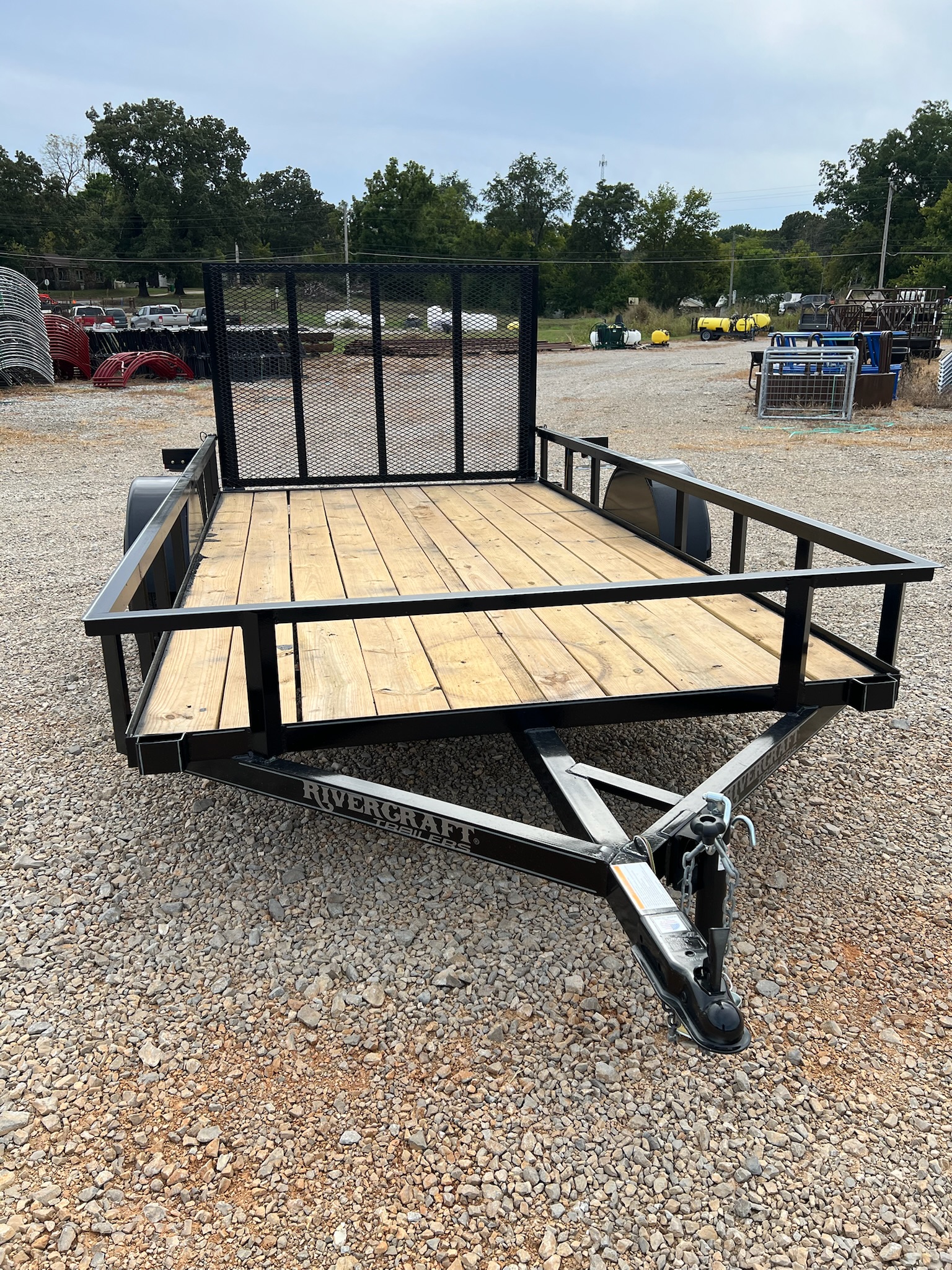 RIVERCRAFT 76\" X 12\' UTILITY TRAILER