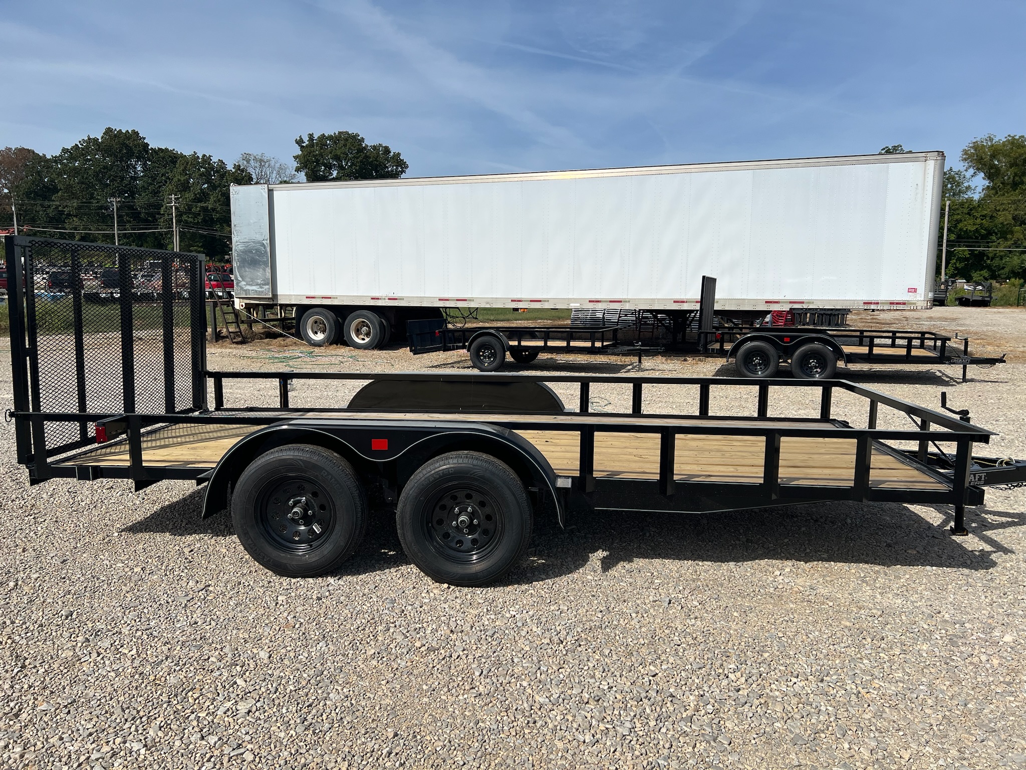 RIVERCRAFT 82" X 16' UTILITY TRAILER