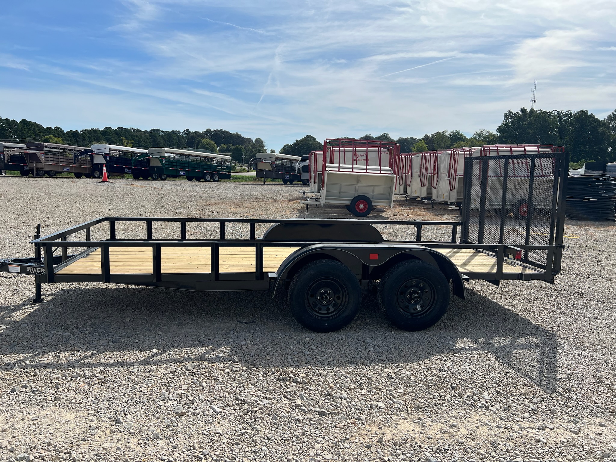 RIVERCRAFT 82\" X 16\' UTILITY TRAILER