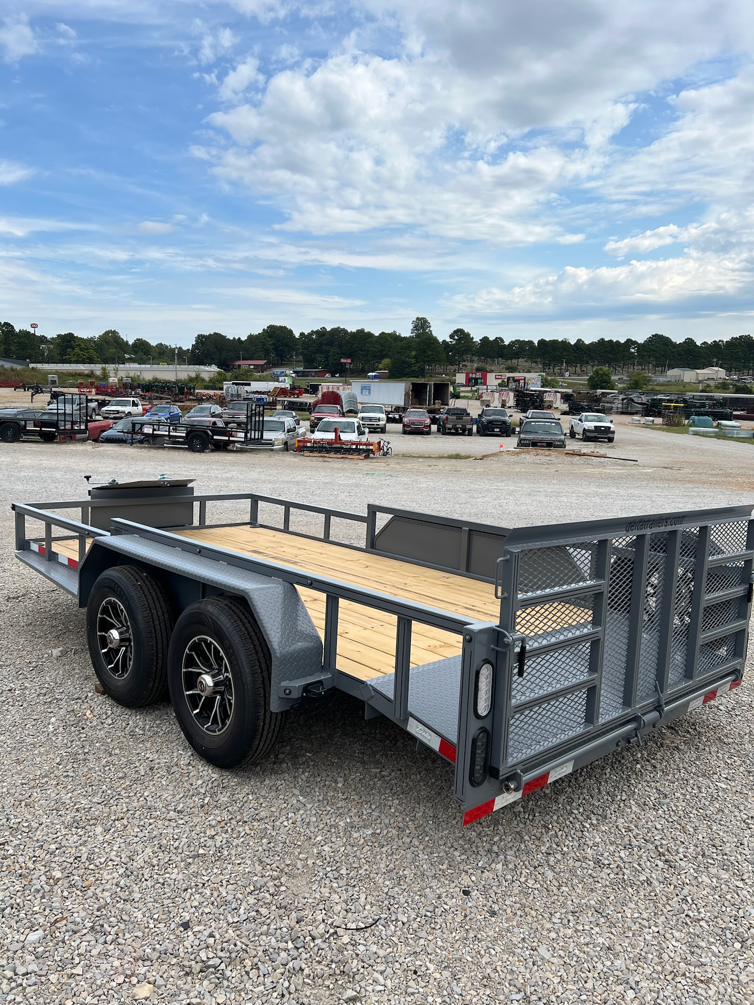 DELTA 14\' BUMPER UTILITY TRAILER