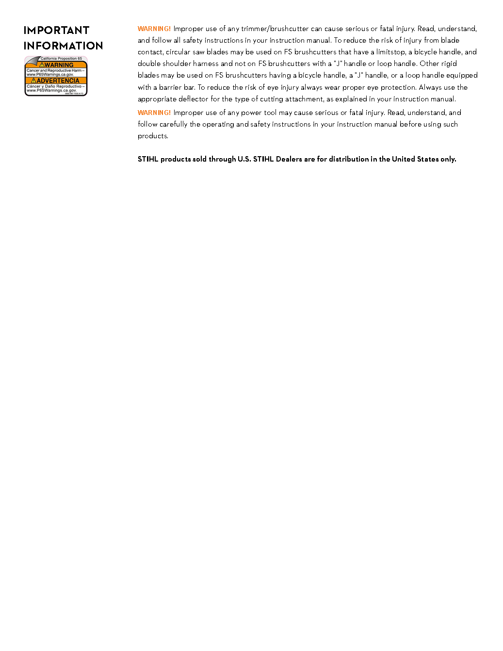 STIHL FSA 60R LITH-ION TRIMMER