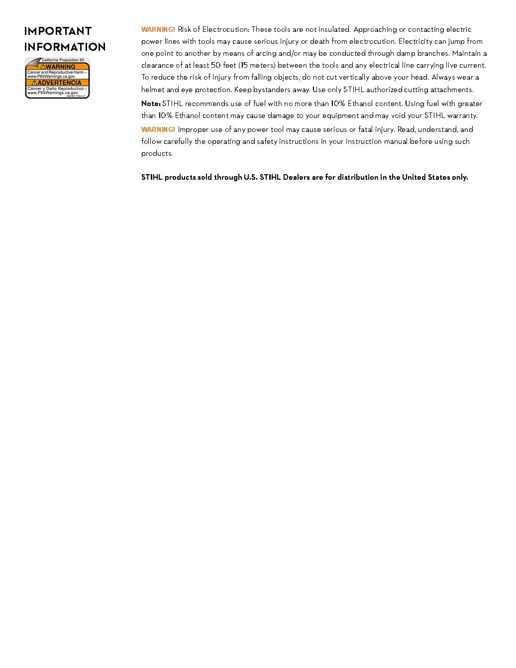 STIHL HT 56C-E POLE SAW