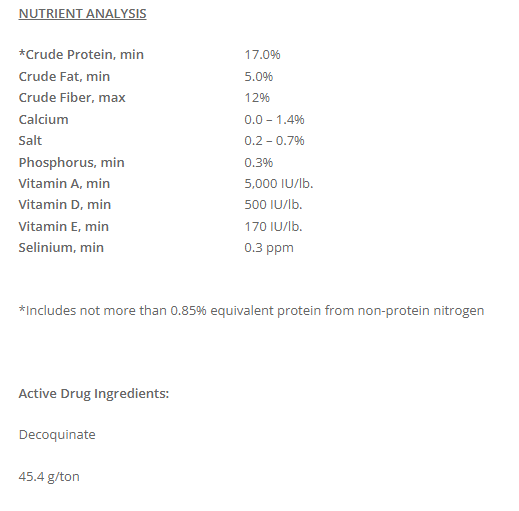 SHOWRITE NEWCO LAMB FEED TEX