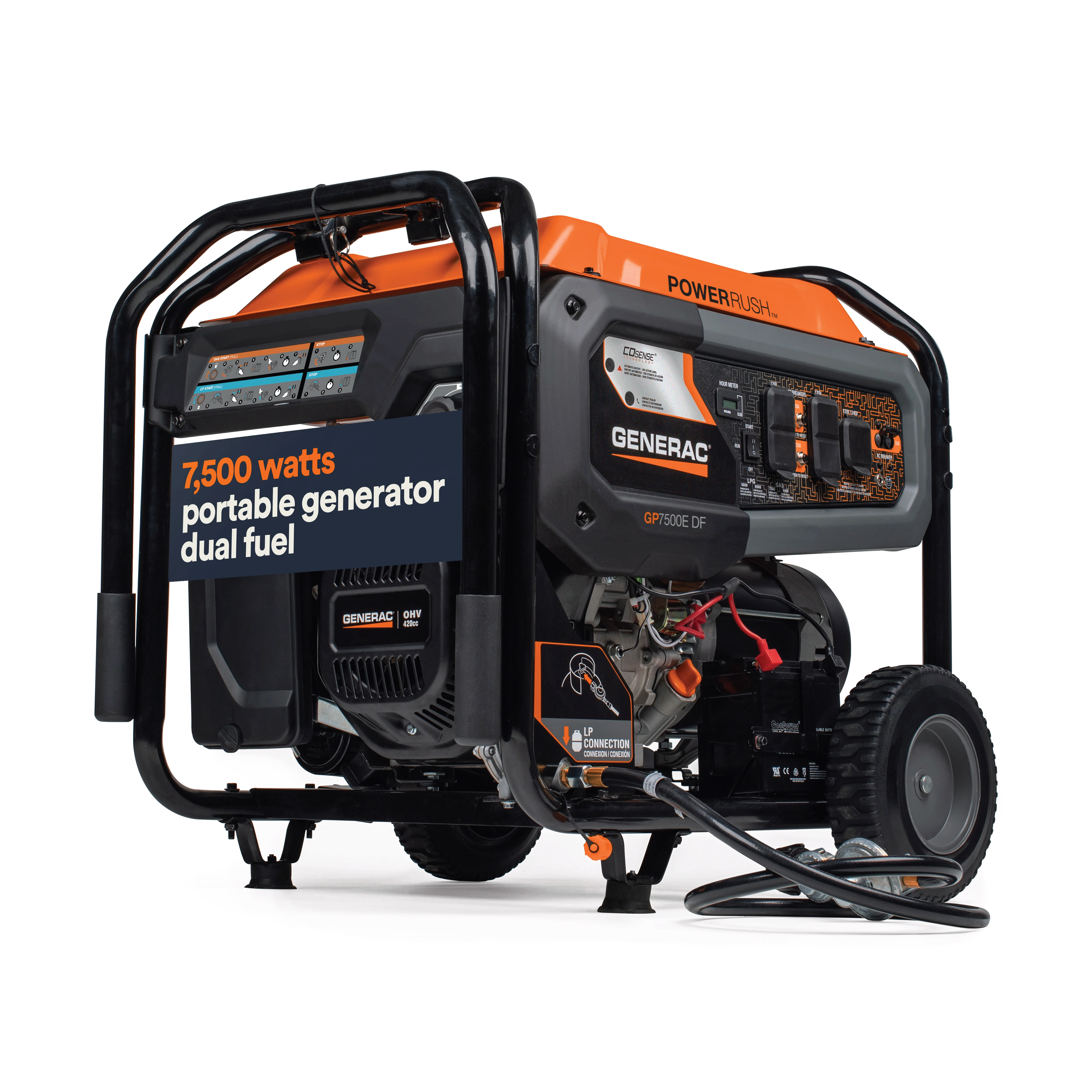 GENERAC 7500 WATT PORTABLE GENERATOR