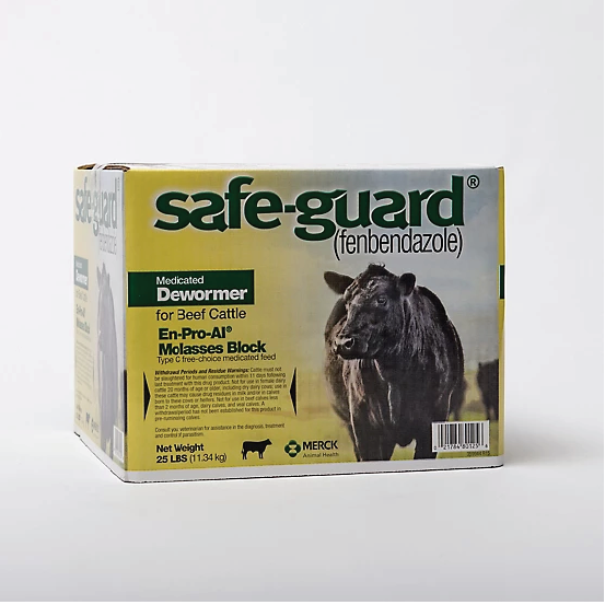 SAFEGUARD WORMER 25LB BLOCK