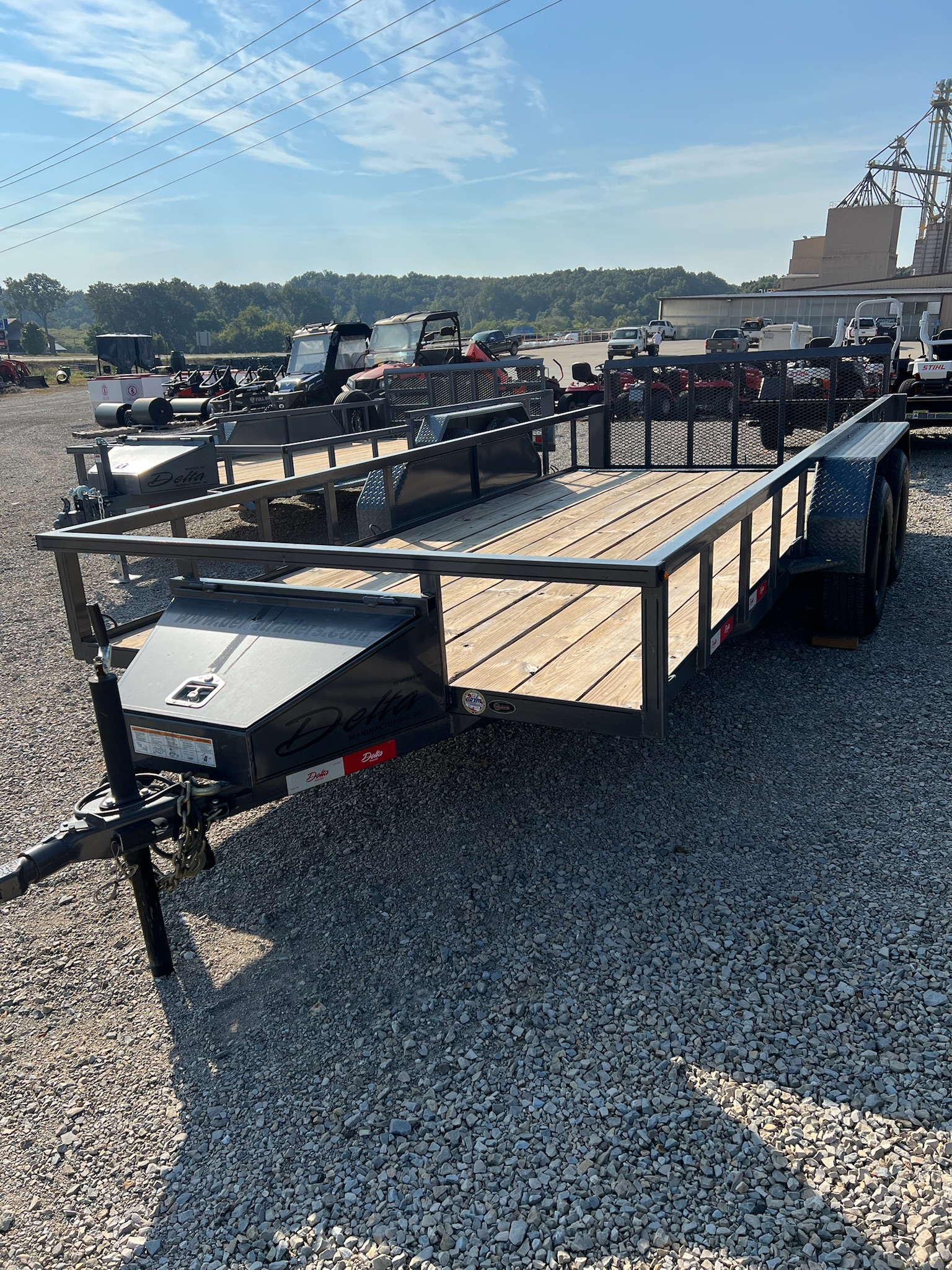USED DELTA 16\' UTILITY TRAILER