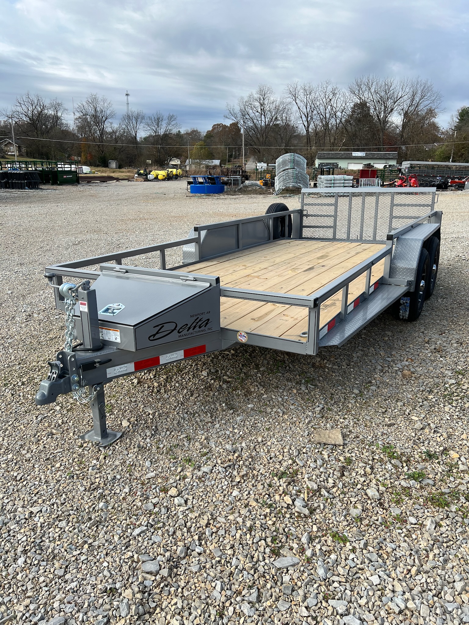 DELTA 16\' UTILITY TRAILER