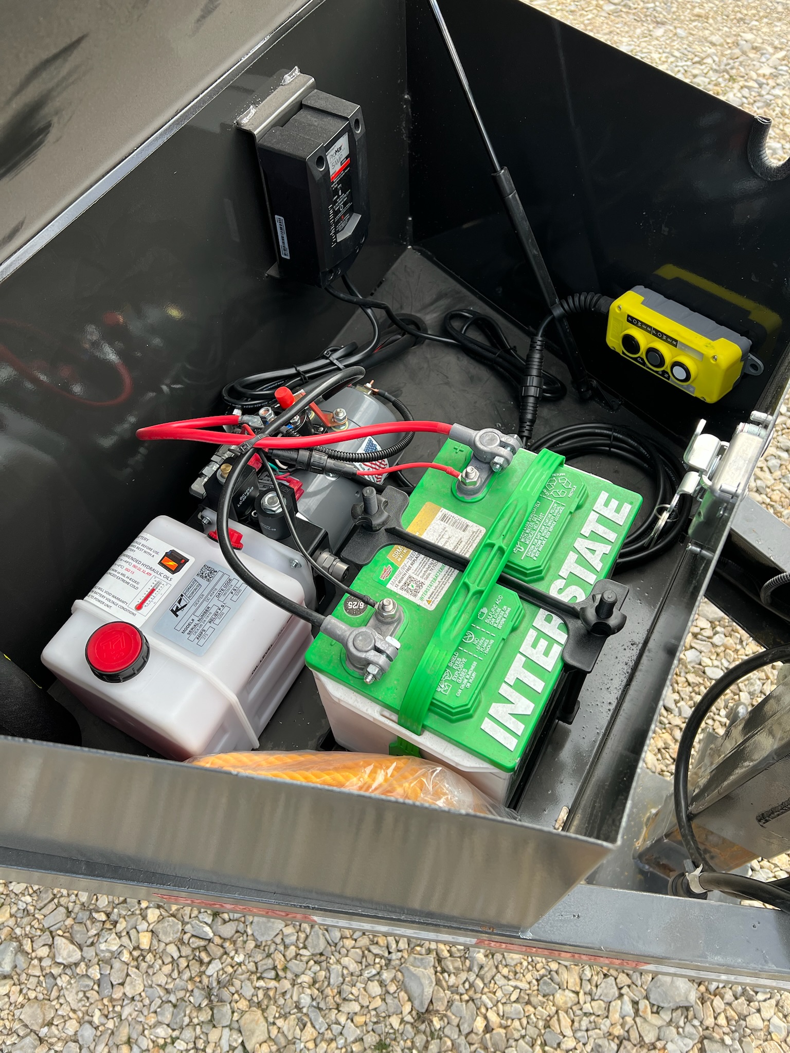 GLOBAL 14\' BUMPER DUMP TRAILER