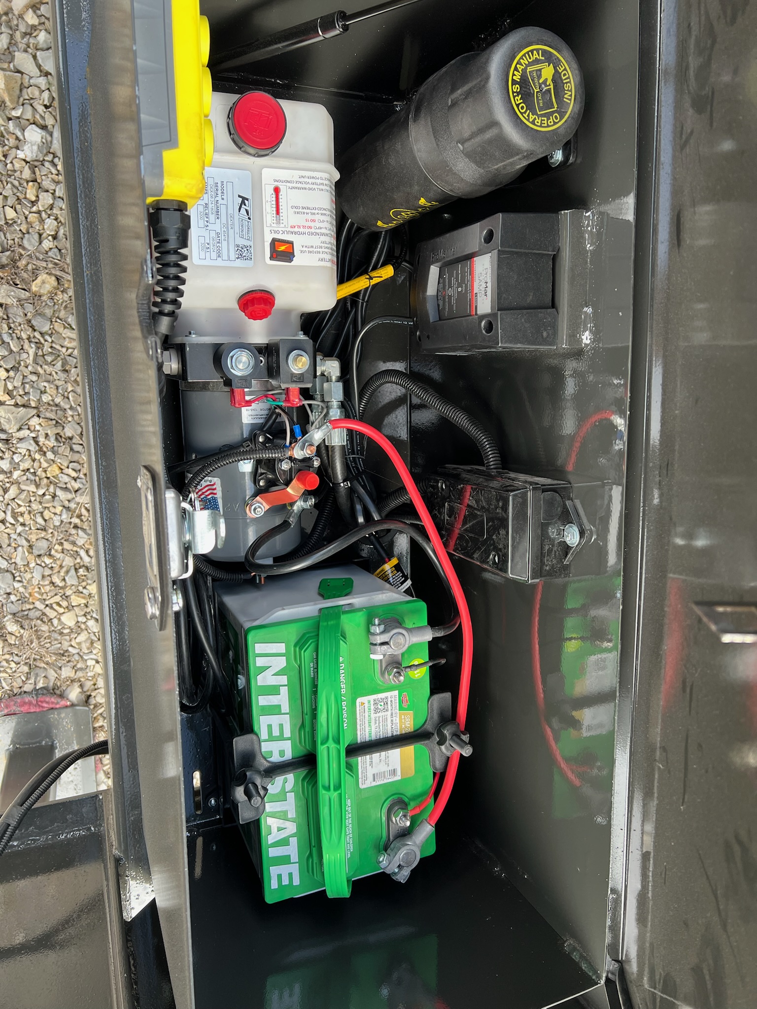 GLOBAL 16\' GOOSENECK DUMP TRAILER