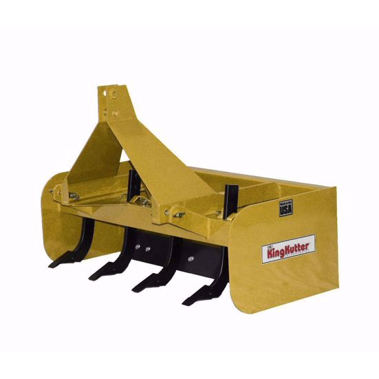 KING CUTTER 4' BOX BLADE - 4 SHANK
