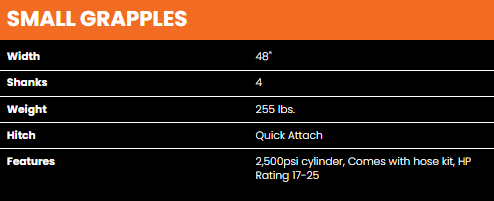 BAD BOY 48\'\' GRAPPLE