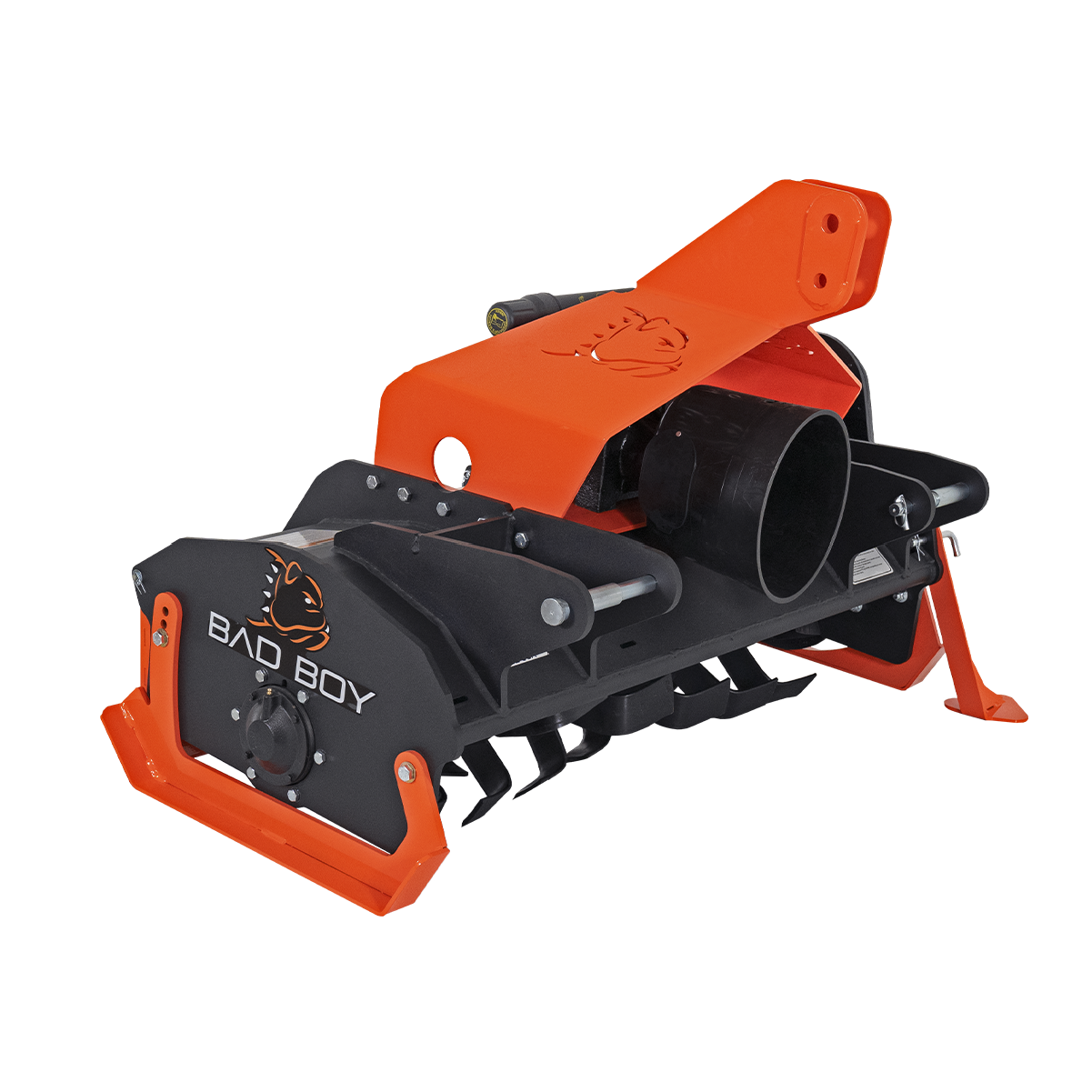 BAD BOY 4' ROTARY TILLER ORANGE