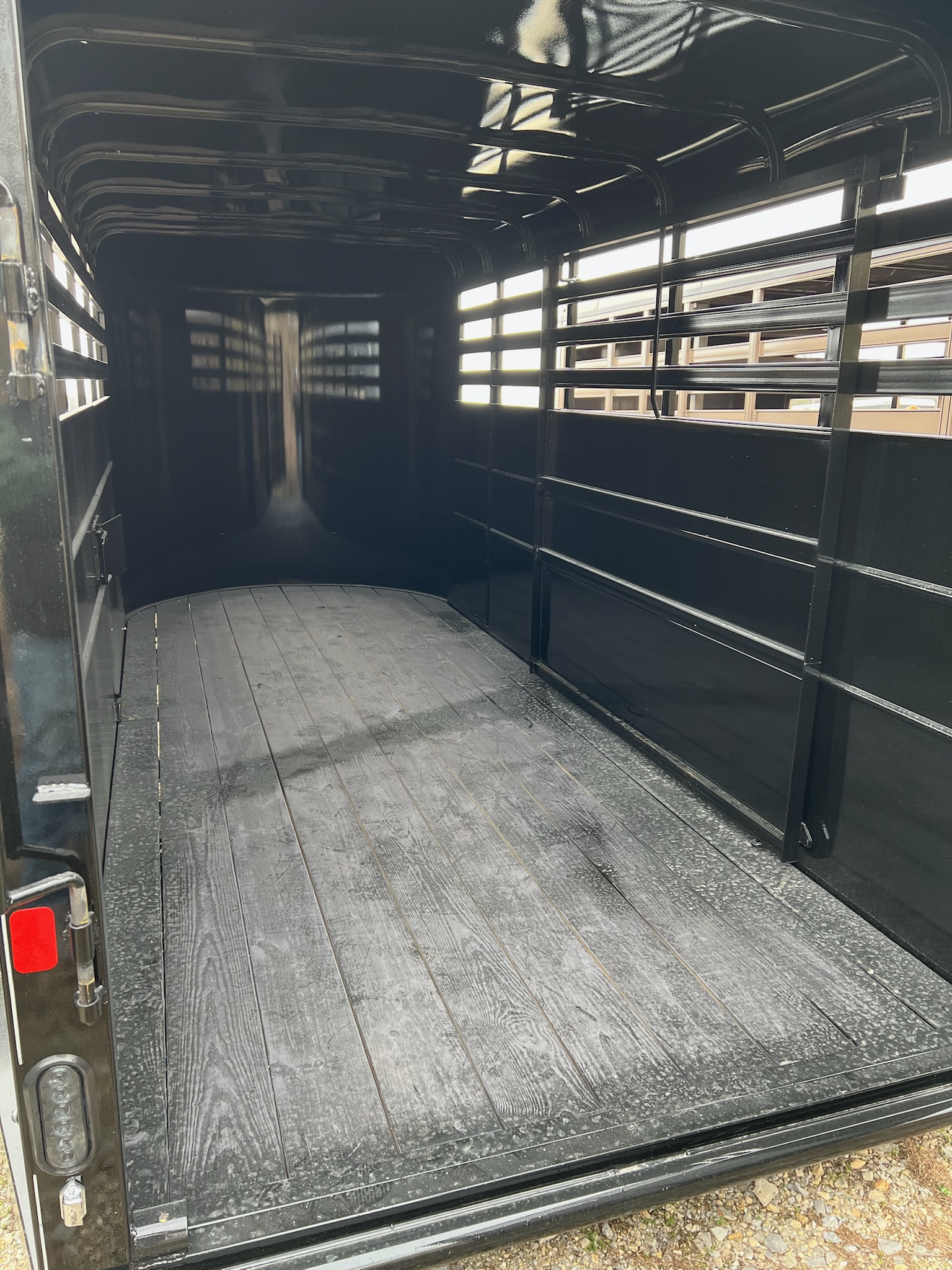 DELTA 16\' BUMPER PULL STOCK TRAILER